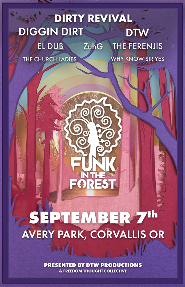 Funk in the Forest Poster